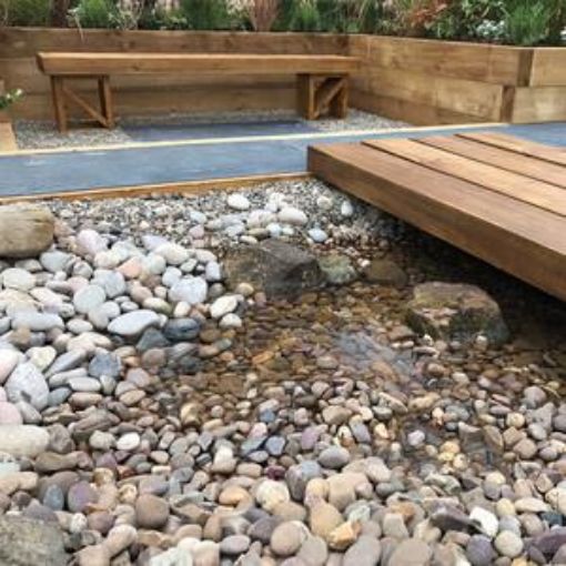 Picture of Scottish Cobbles Landscaping Decorative Garden Stone 30-50mm Approx. 20kg Polybag