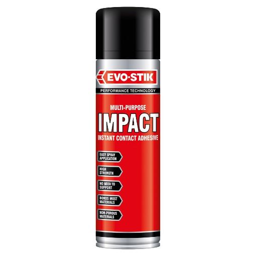 Picture of Evo-Stik Impact Contact Adhesive 500ml Spray Adhesive