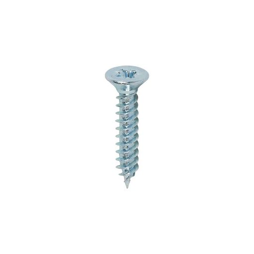 Picture of Timco Zinc Twin-Thread Woodscrews 4x5/8" Box of 200 Countersunk