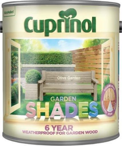 Picture of Cuprinol Garden Shades Olive Garden Shed & Furniture Paint 2.5L