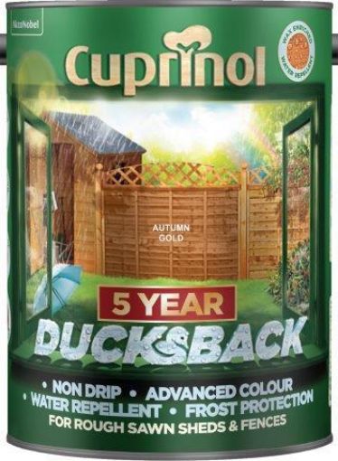 Picture of Cuprinol 5 Year Ducksback Autumn Gold 5L