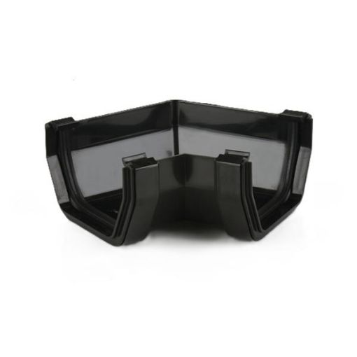 Picture of Brett Martin Squarestyle Black Gutter Angle 120° 114mm BR058/120B