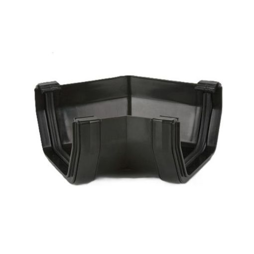 Picture of Brett Martin Squarestyle Black Gutter Angle 135° 114mm BR059B