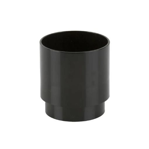 Picture of Brett Martin Black Round Downpipe 68mm BR206B