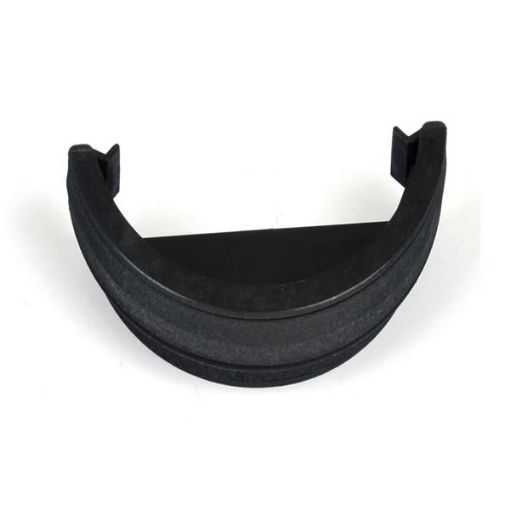 Picture of Brett Martin Roundstyle Cast Iron Effect External Stop End 112mm BR047CI