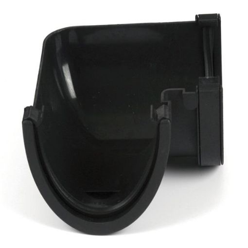 Picture of Brett Martin Deepstyle Cast Iron Effect Gutter Angle 90° 115mm BR078CI