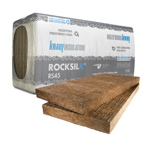 Picture of Knauf RS45 Rock Mineral Wool Insulation Slab 1200mm x 600mm
