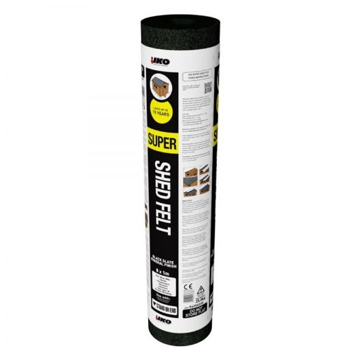 Picture of Black Shed Roofing Felt 10m x 1m