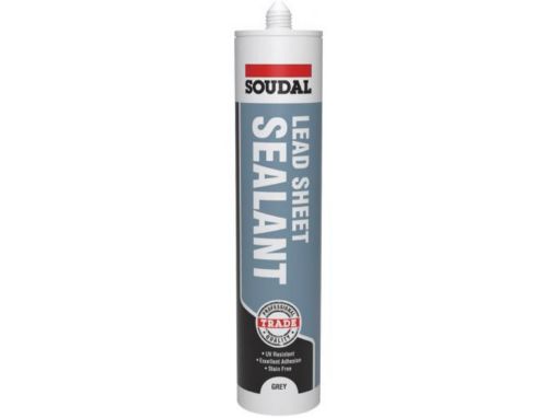 Picture of Soudal Trade Lead Sheet Sealant Grey 290ml