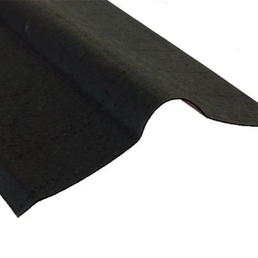 Picture of Ariel Coroline Black Bitumen Roofing Ridge 1000mm