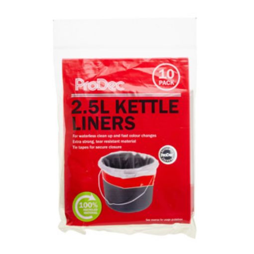 Picture of ProDec Disposable Paint Kettle Liners 2.5L Pack of 10