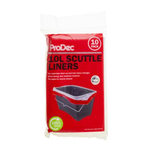 Picture of ProDec 10L Disposable Paint Scuttle Liners - Pack of 10