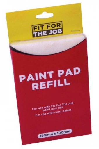 Picture of Fit For The Job Click System Paint Pad Refill 150mm x 100mm