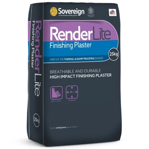 Picture of Soverign Renderlite Finishing Plaster 25kg Bag